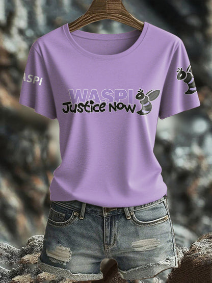 Women's WASPI Bee Printed T-shirt