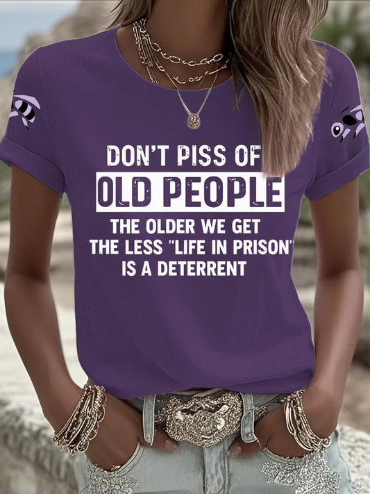 Women's WASPI Bee Printed T-shirt
