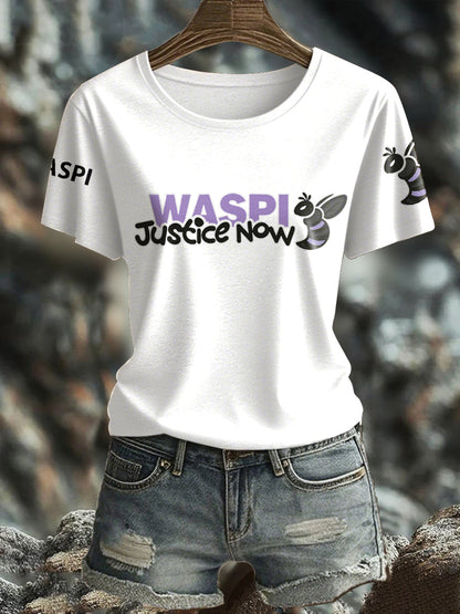 Women's WASPI Bee Printed T-shirt