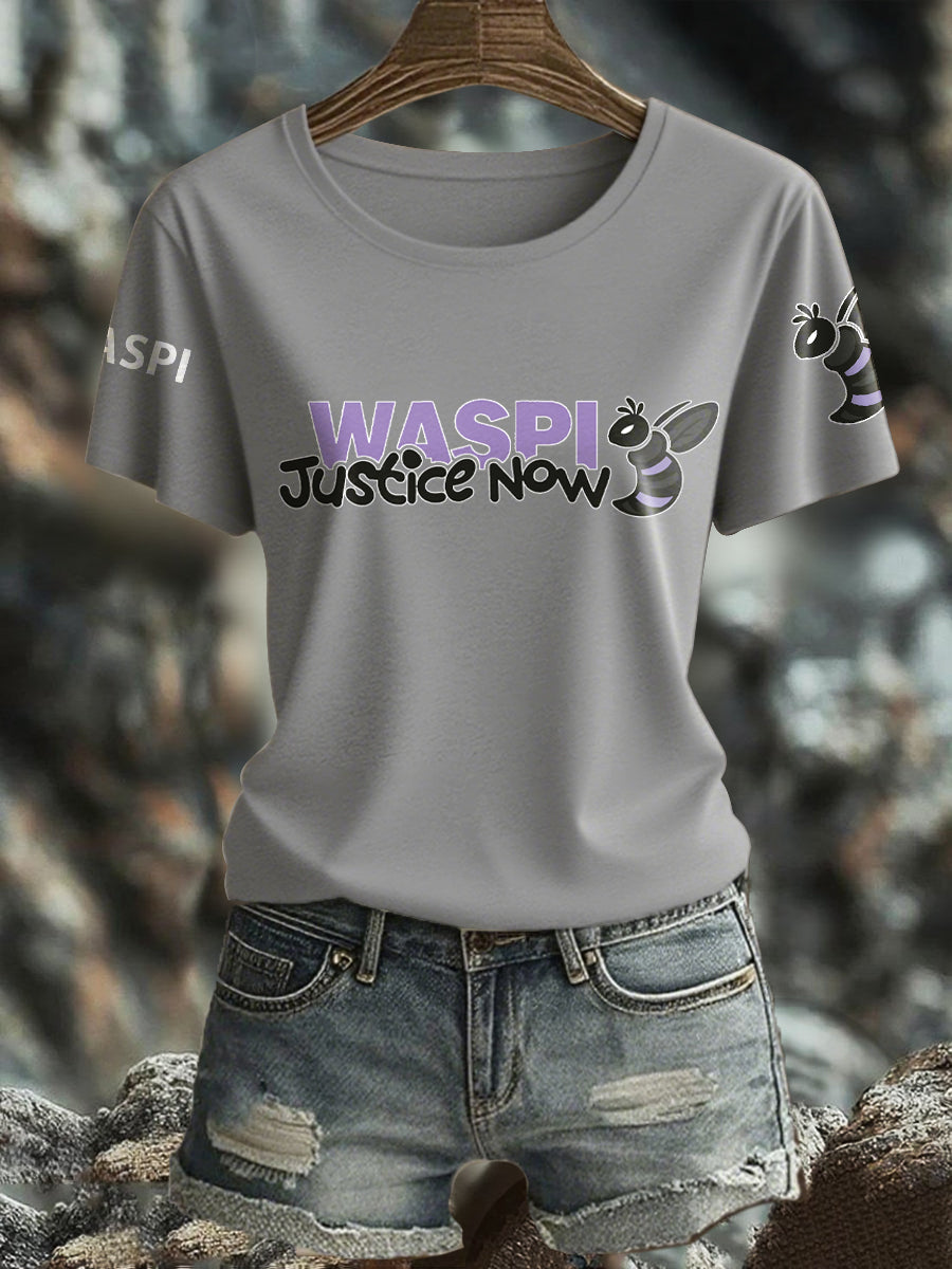 Women's WASPI Bee Printed T-shirt
