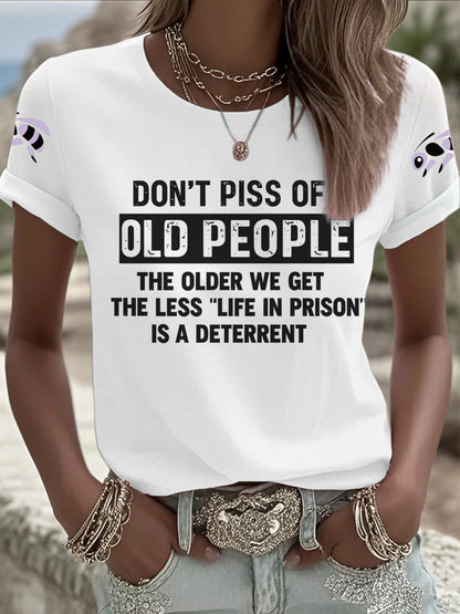 Women's WASPI Bee Printed T-shirt