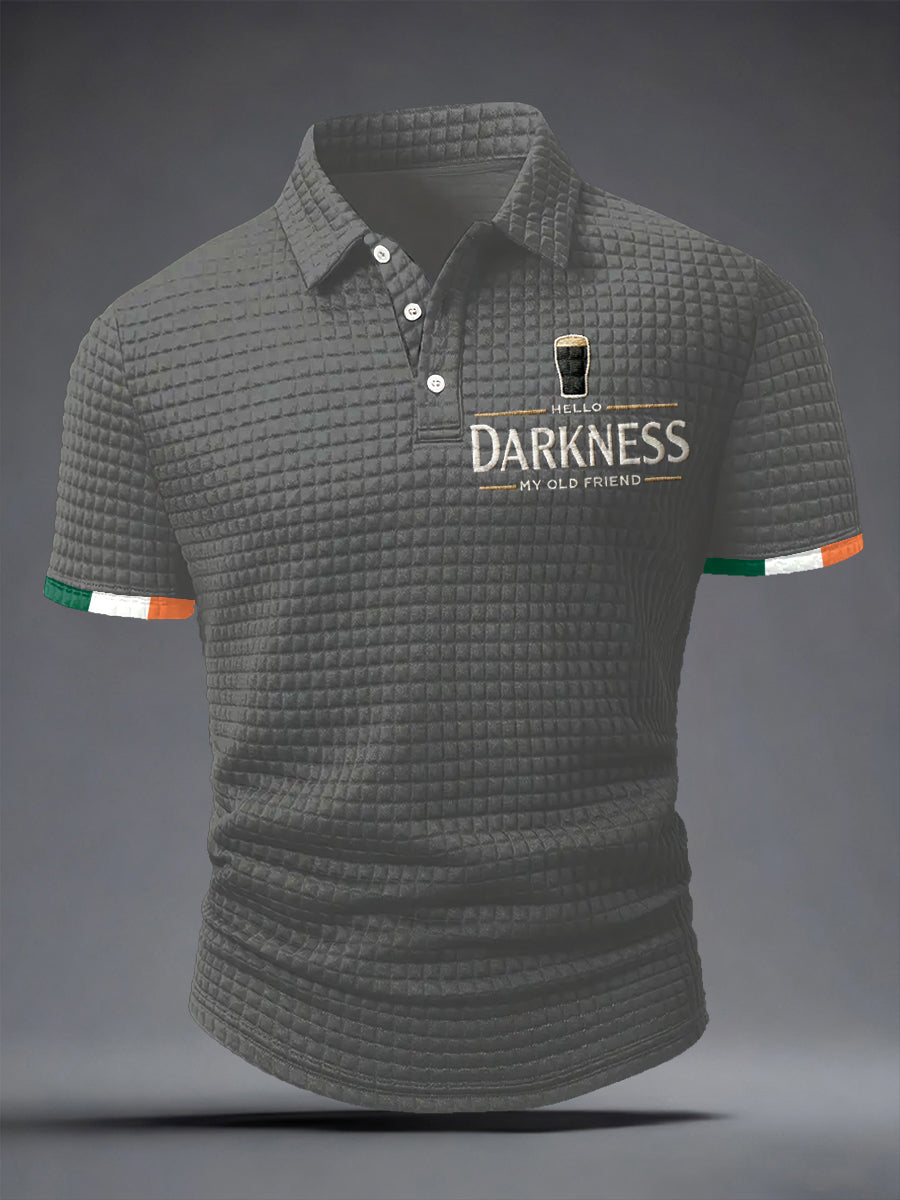 Men's Hello Darkness My Old Friend short sleeve shirt