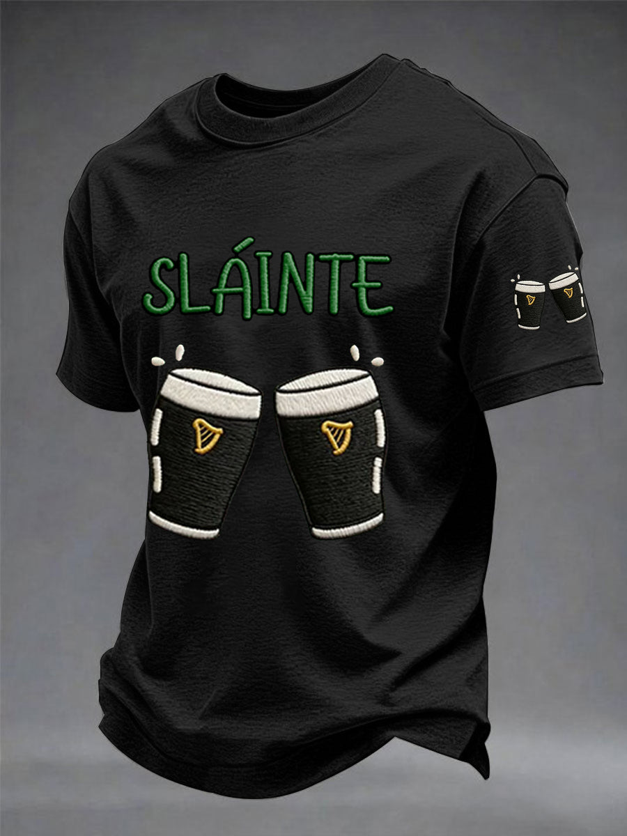 Men's Sláinte St. Patrick's Day Casual Tee