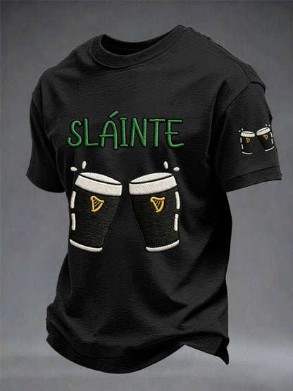 Men's Sláinte St. Patrick's Day Casual Tee