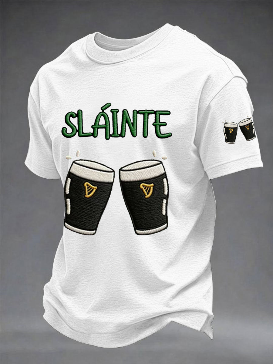 Men's Sláinte St. Patrick's Day Casual Tee