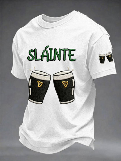 Men's Sláinte St. Patrick's Day Casual Tee
