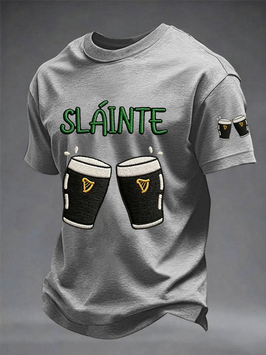 Men's Sláinte St. Patrick's Day Casual Tee
