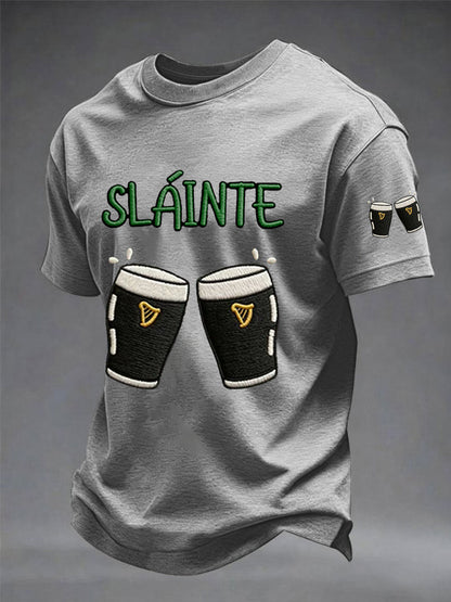 Men's Sláinte St. Patrick's Day Casual Tee