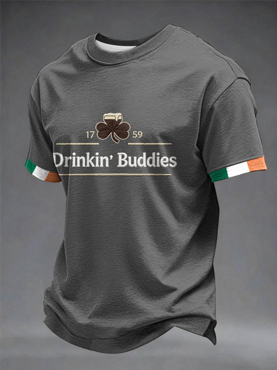 Men's Drinkin' Buddies short sleeves t-shirt