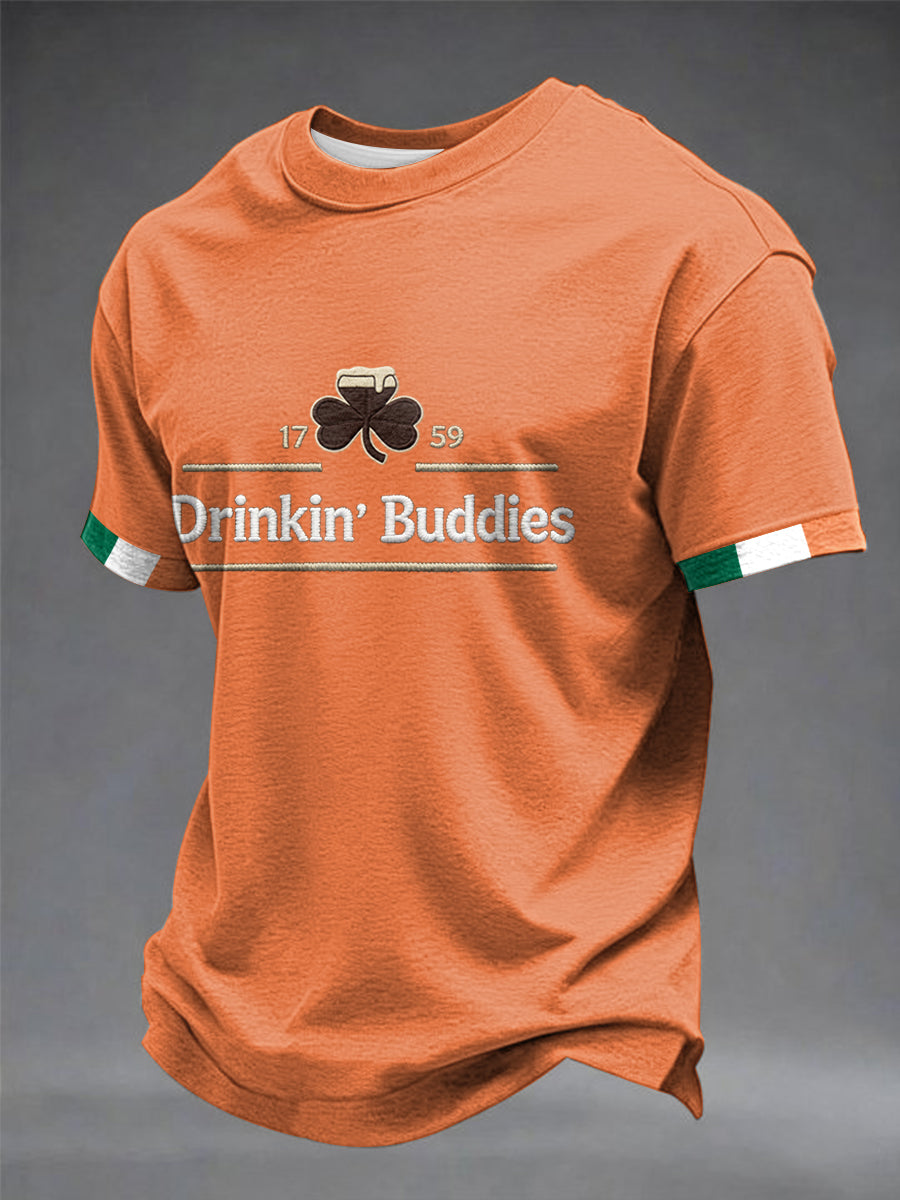 Men's Drinkin' Buddies short sleeves t-shirt