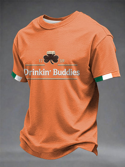 Men's Drinkin' Buddies short sleeves t-shirt