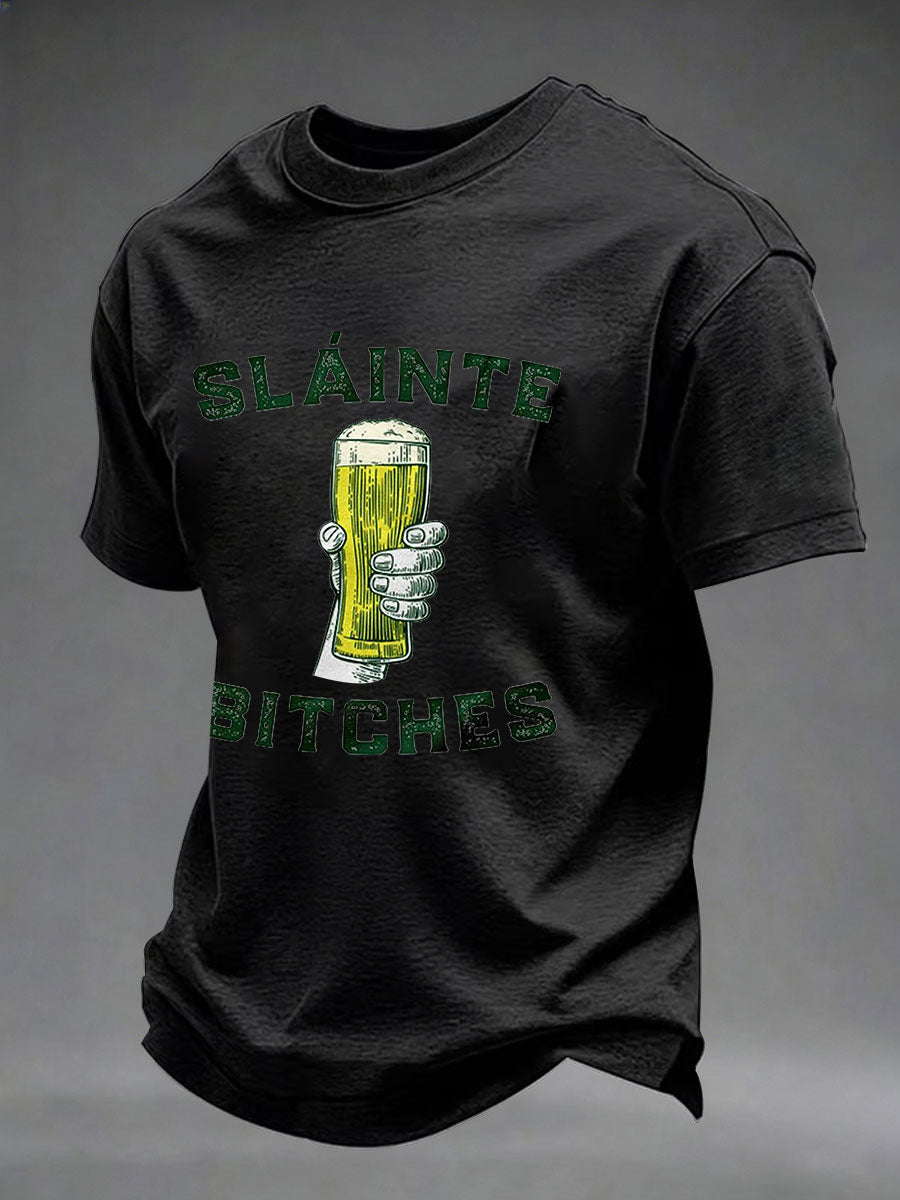 Men's St. Patrick's Day Printed Casual T-shirt