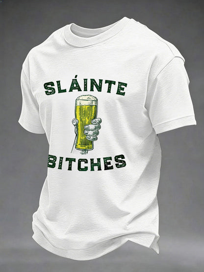 Men's St. Patrick's Day Printed Casual T-shirt