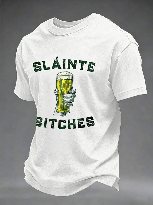 Men's St. Patrick's Day Printed Casual T-shirt
