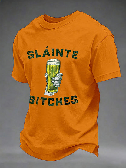 Men's St. Patrick's Day Printed Casual T-shirt