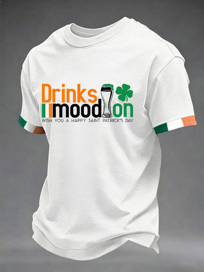 Men's St. Patrick's Day Printed Casual T-shirt