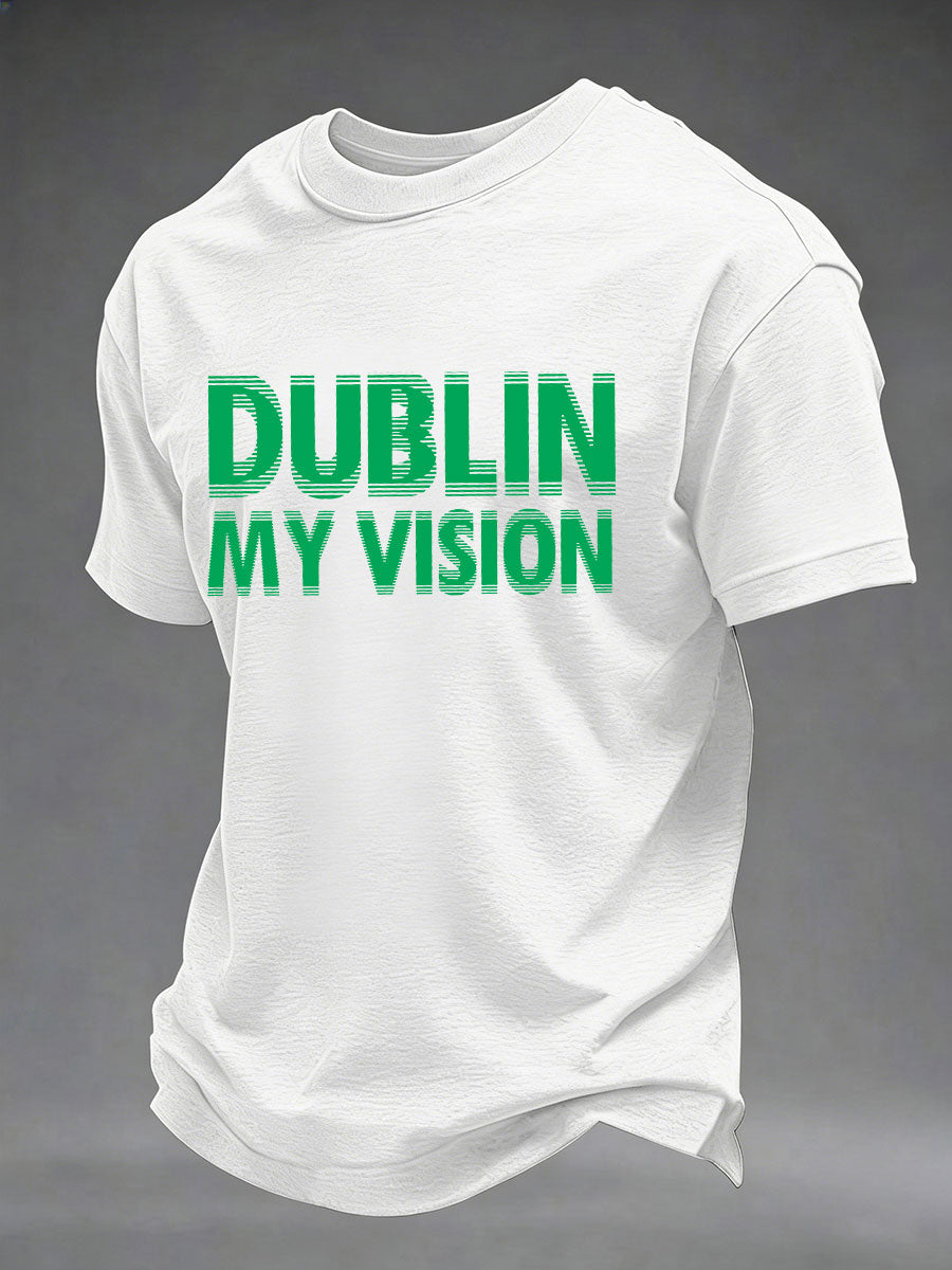 Men's St. Patrick's Day Printed Casual T-shirt