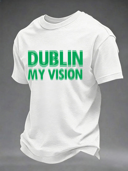 Men's St. Patrick's Day Printed Casual T-shirt