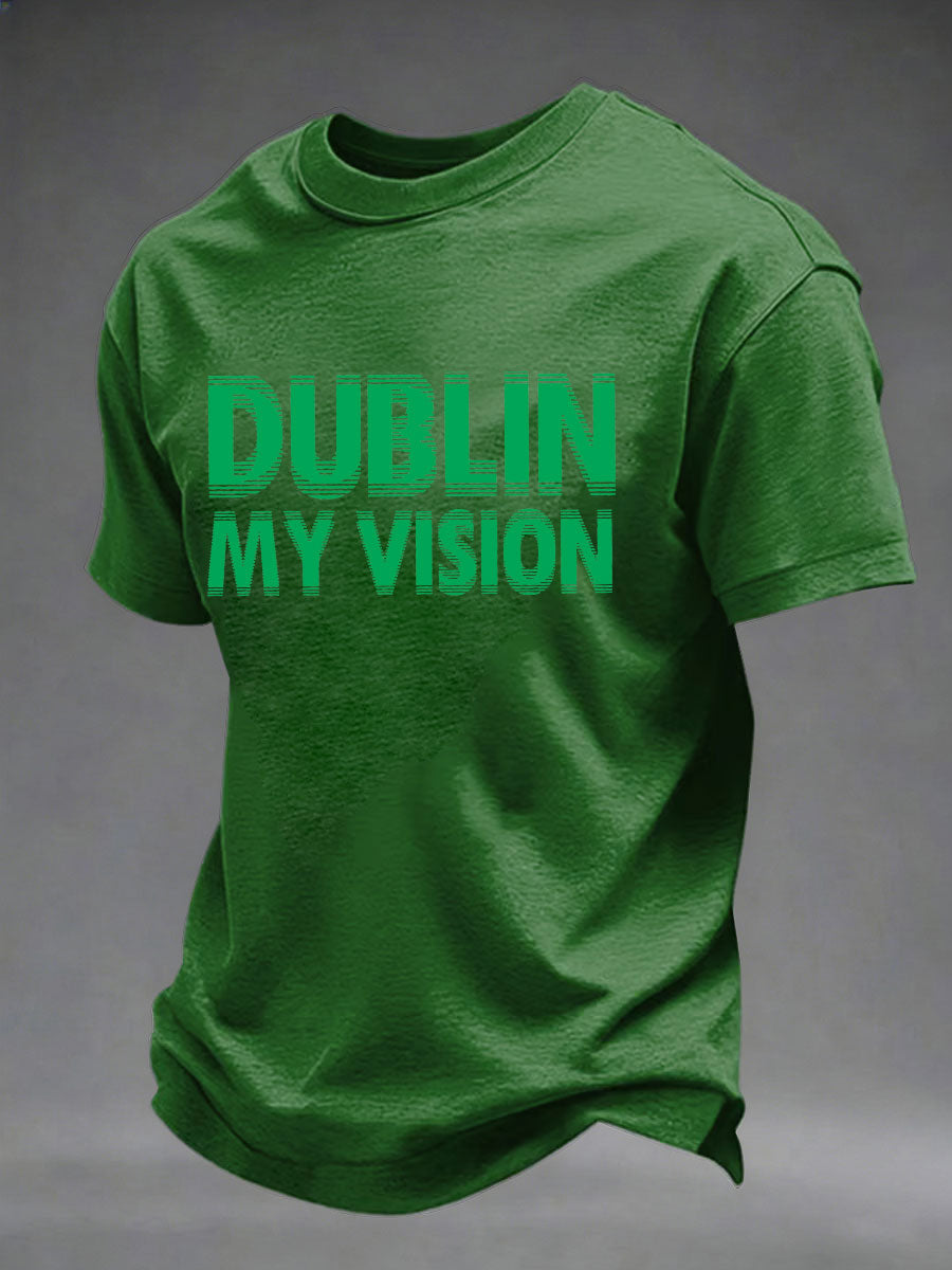 Men's St. Patrick's Day Printed Casual T-shirt