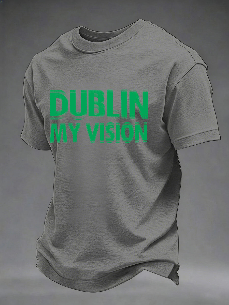 Men's St. Patrick's Day Printed Casual T-shirt