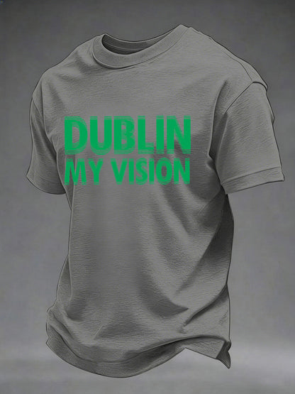 Men's St. Patrick's Day Printed Casual T-shirt