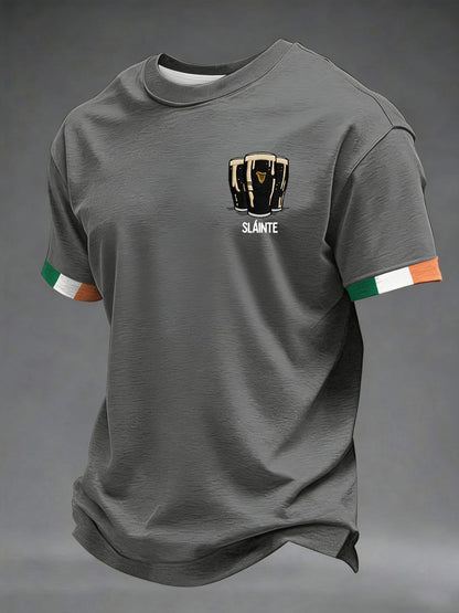 Men's St. Patrick's Day Printed T-shirt