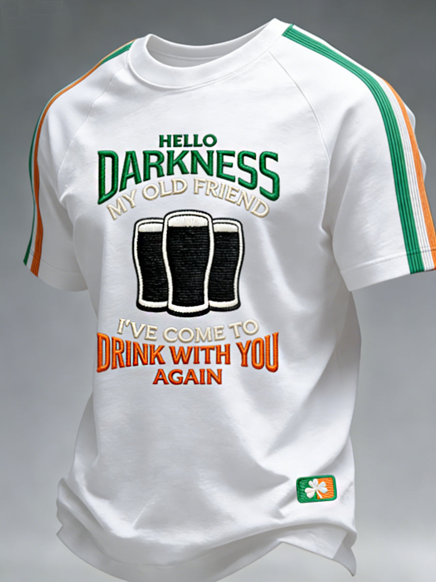 Men's Hello Darkness My Old Friend T-shirt