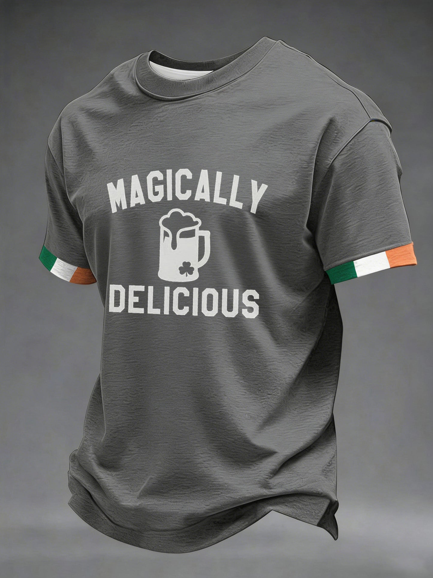 Men's St. Patrick's Day Magically Delicious Printed T-shirt