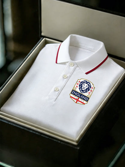 Men's Vintage England Lion Casual Shirt