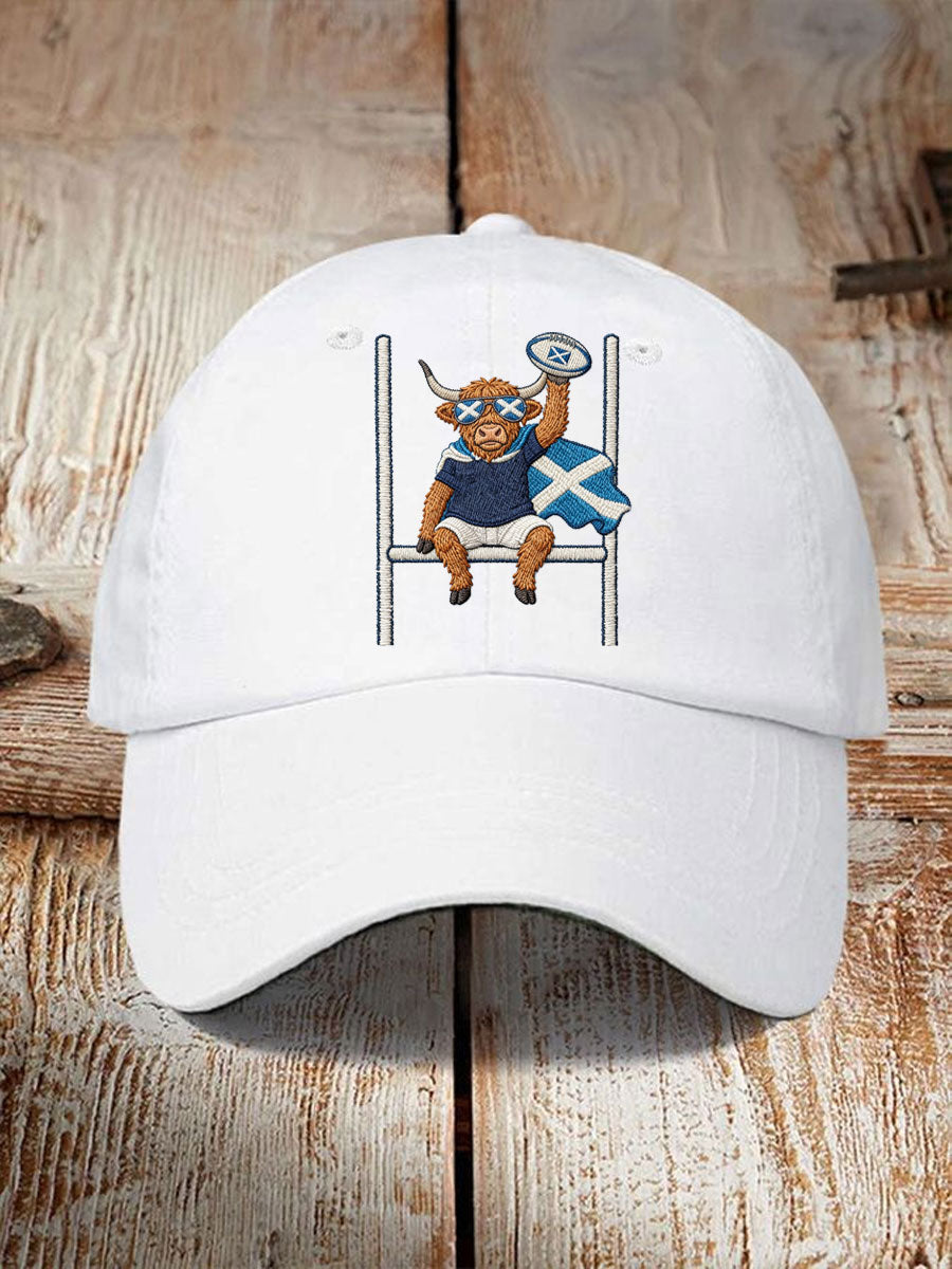 Unisex Scotland Rugby Lover Printed Hat