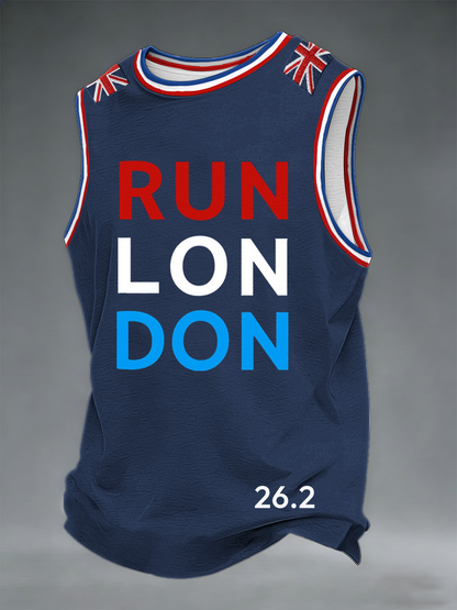 Men's Run London Vest