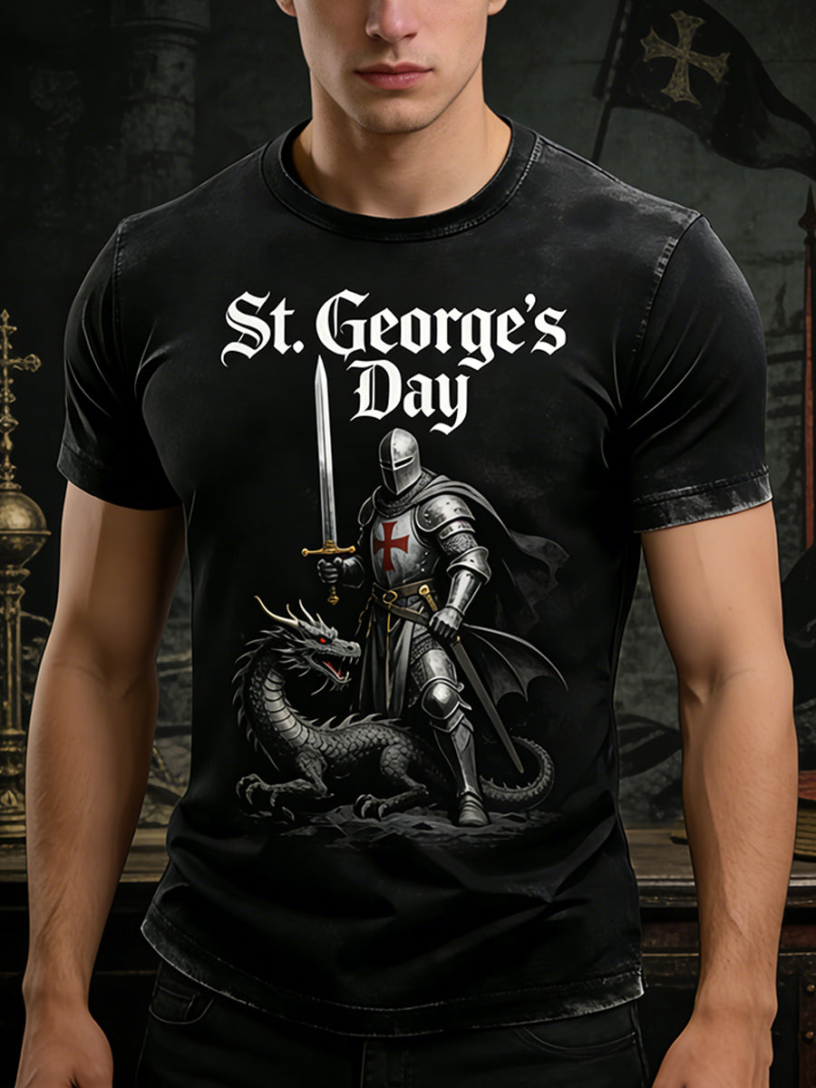 Men's St. George's Day Print T-Shirt