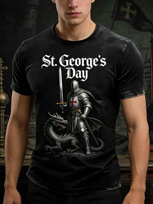 Men's St. George's Day Print T-Shirt