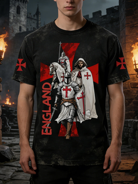 Men's St. George's Day Printed T-Shirt