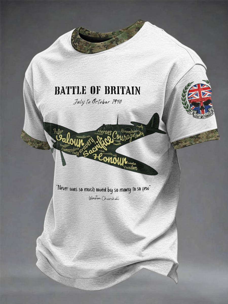 Men's Battle Of Britain Short Sleeves T-shirt