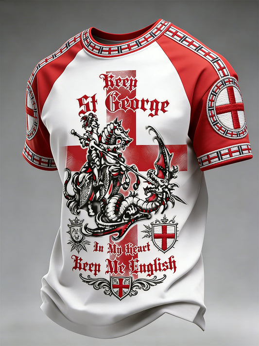 Men's St. George's Day Print T-Shirt