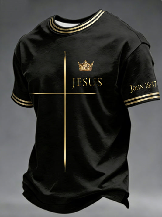 Men's JESUS JOHN 18:37  T-shirt