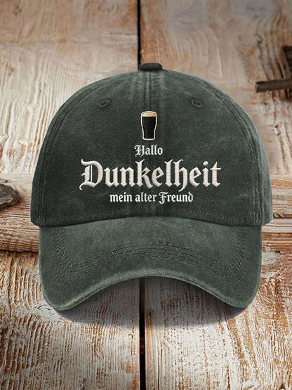 Unisex Hello Darkness My Old Friend Print Cap