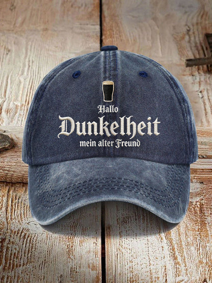 Unisex Hello Darkness My Old Friend Print Cap