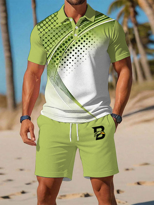 Men's Casual Business Short-sleeved Suit