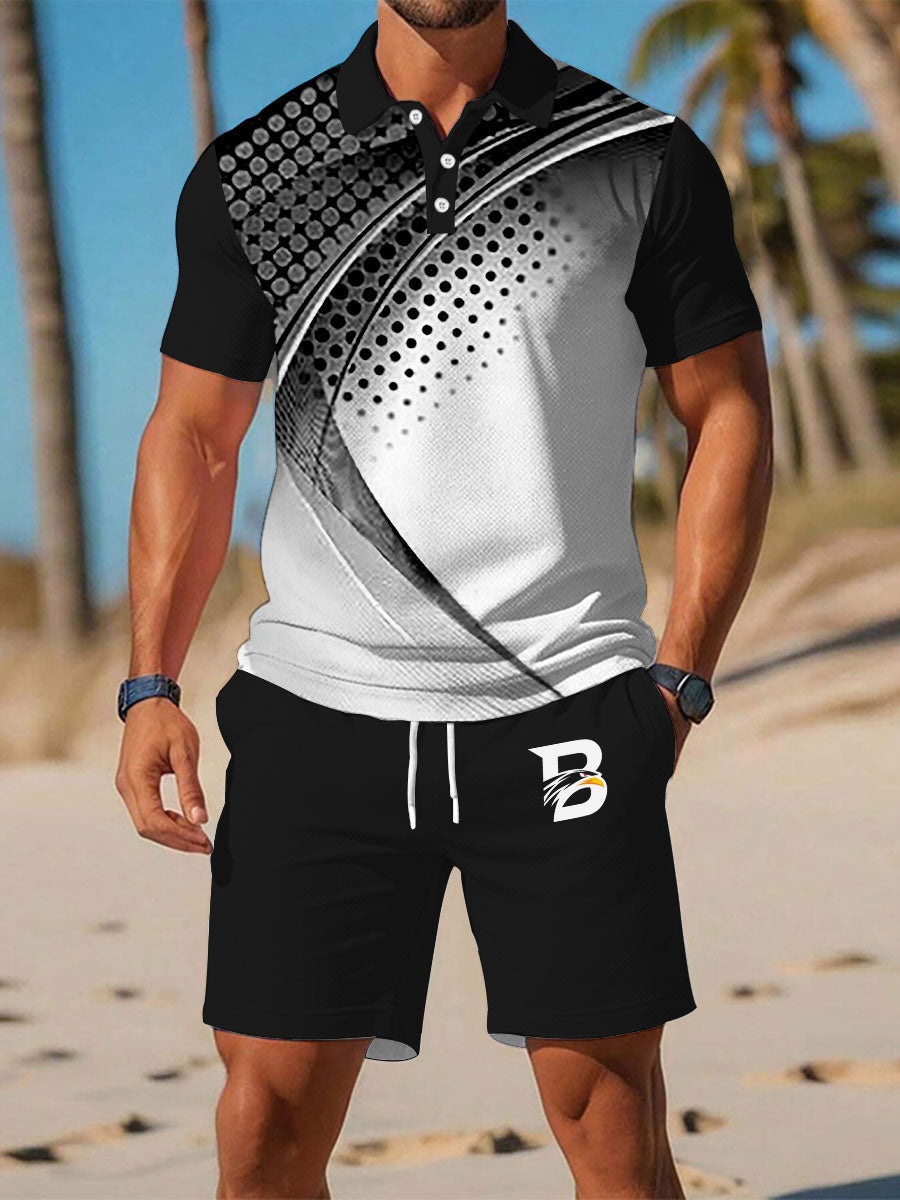 Men's Casual Business Short-sleeved Suit