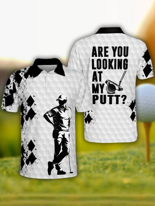 Men's Golf Printed Shirt