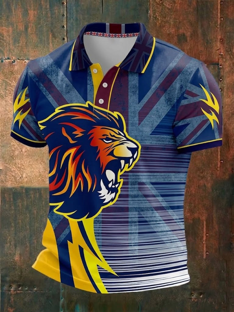 Men's British Lion Printed Shirt