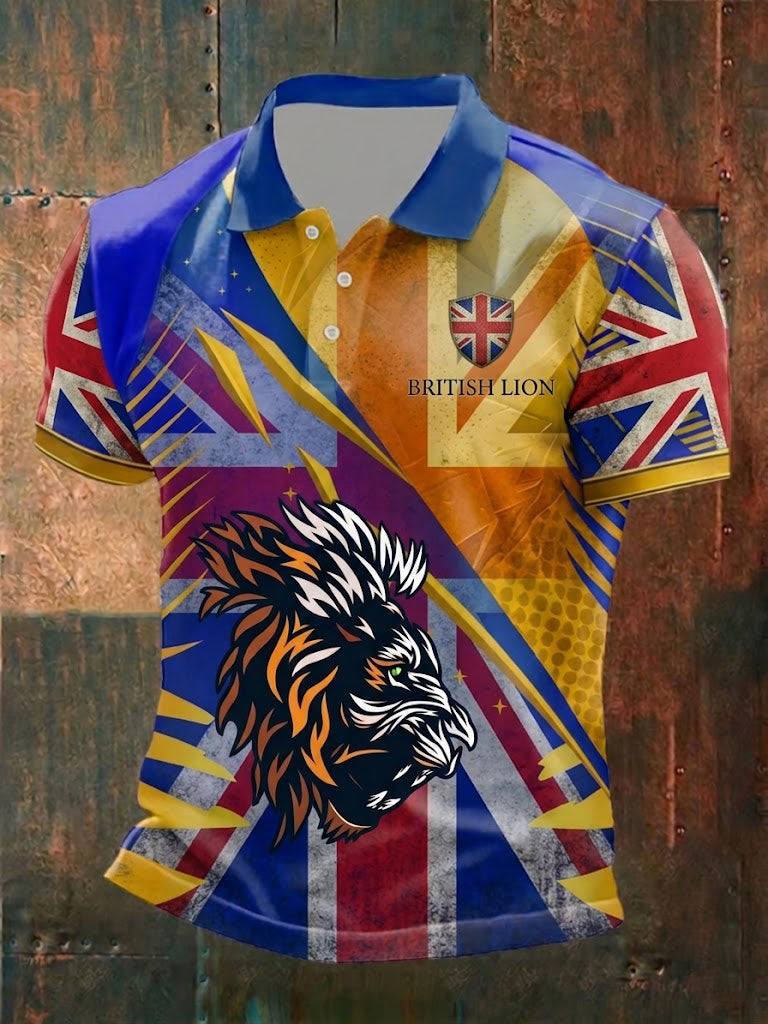 Men's British Lion Printed Shirt