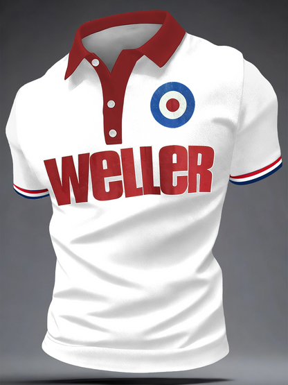Men's UK Mods Music Lover polo shirt