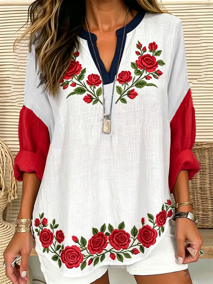 Women's Floral Print T-shirt