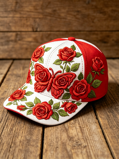 Unisex Floral Print Hat