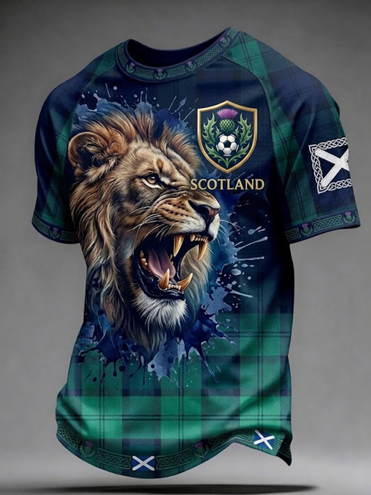 Men's Scotland Football Short Sleeve T-Shirt