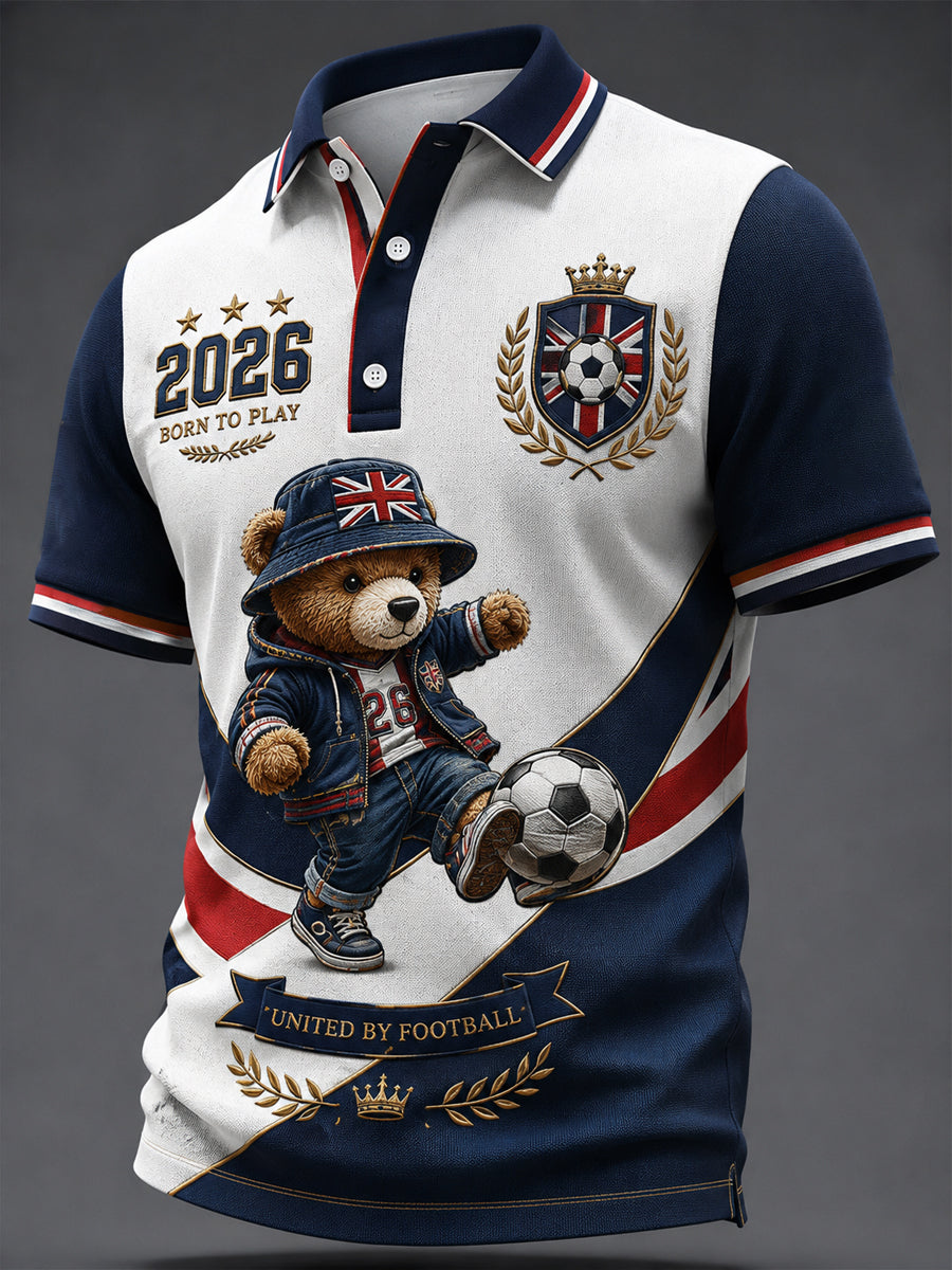 Men's British Football Printed Shirt