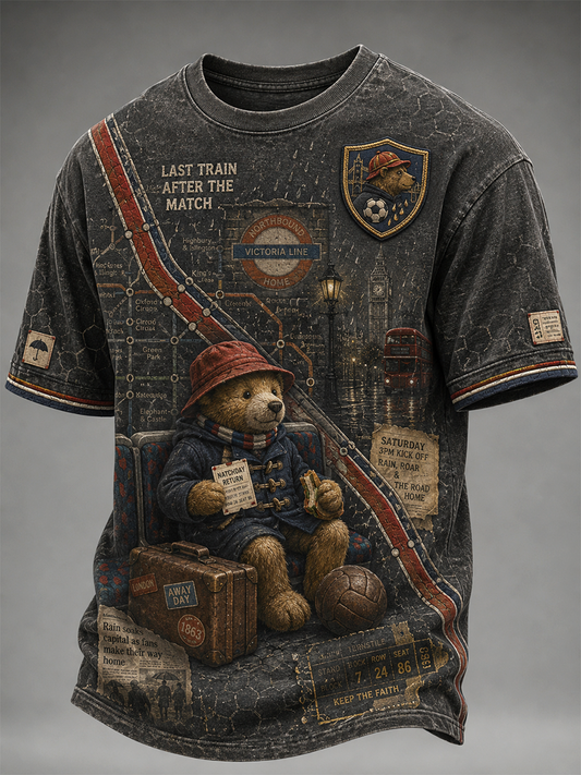 Men's Paddington Bear Short Sleeves T-Shirt